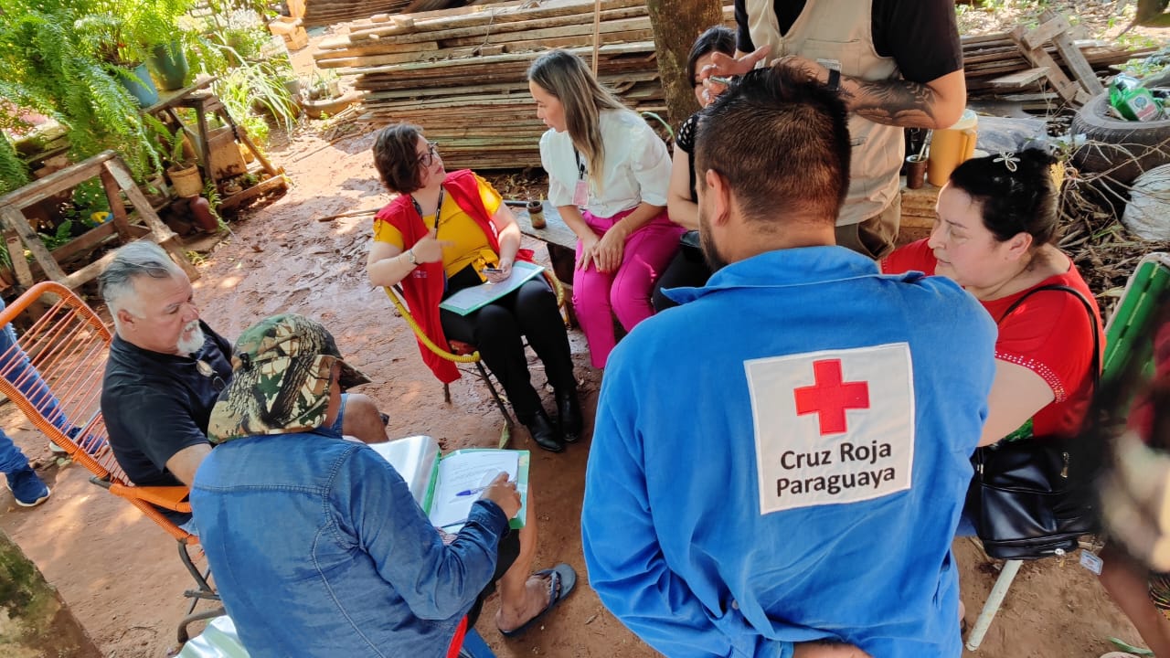 Itaipu se puso a disposición para colaborar en la reconstrucción de las tres viviendas afectadas