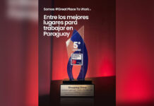 Shopping China figura entre las cinco mejores empresas para trabajar en Paraguay