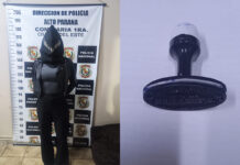 Brasileña cayó tras llevar sello de un escribano