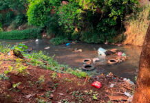 Basura en arroyo Acaraymí eleva riesgo ante temporada de lluvias