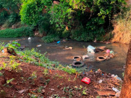 Basura en arroyo Acaraymí eleva riesgo ante temporada de lluvias